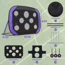 Advwin Pop-Up 2-in-1 Football Goal 120×80cm