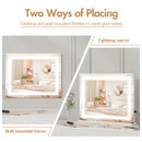 Advwin Makeup Mirror with LED Lights 58x46cm