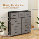 Advwin Chest of Drawers 9 Drawer Storage Cabine