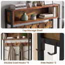 Advwin Entryway Coat Rack with Storage Bench  & Shoe Rack