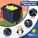 Advwin Foldable Tennis Ball Cart Aluminium Training Hopper
