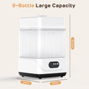Advwin Baby Bottle Sterilizer 9-Bottle Large Capacity