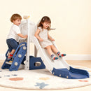 Advwin 6 in 1 L-Shaped Toddler Slide Indoor Baby Slide