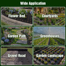 Advwin Weed Control Mat with Holes High Permeability