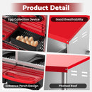 Advwin 10-Compartment Chicken Nesting Box Steel Coop