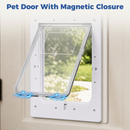 Advwin Weatherproof Dog Door for Medium Pets 22×28.5cm