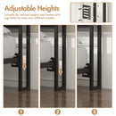 Advwin Storage Headboard Upholstered with Light Charging Station