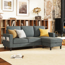 Advwin 3 Seater Sofa Lounge Set Grey