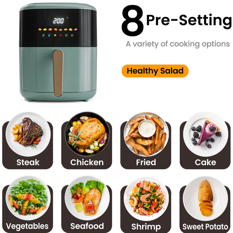 Advwin 6L Digital Air Fryer 1350W