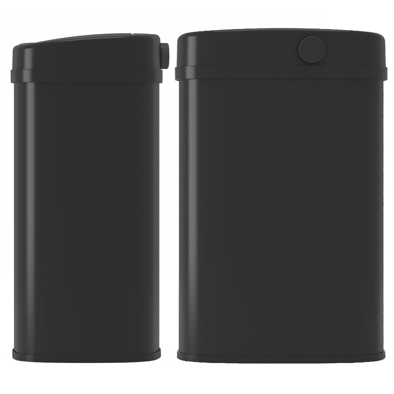 Advwin 50L Motion Sensor Rubbish Bin Black