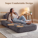 Advwin 3-in-1 Convertible Futon Sofa Bed Chair Corduroy