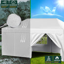 Advwin 3×6m Pop Up Canopy Tent w/ 6 Sidewalls White