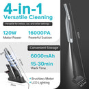 Advwin 4-in-1 Handheld Vacuum Cleaner with LED Light