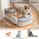 Advwin Self Cleaning Cat Litter Box Open Top APP Control