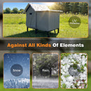 Advwin Outdoor Cat House Weatherproof Shelter