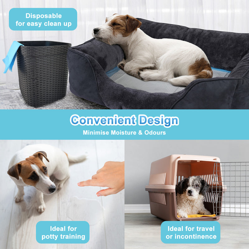 Advwin 50pcs Puppy Training Pads Pet Dog Cat Toilet