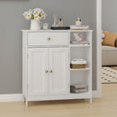 Advwin Bathroom Floor Cabinet Storage Cabinet