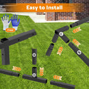 Advwin Metal Chicken Coop with 3 Lockable Doors