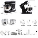 Advwin 8L+6.5L Stand Mixer w/ Pasta Maker & Meat Grinder