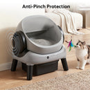 Advwin Self-Cleaning Cat Litter Box w/ Open Top & App Control