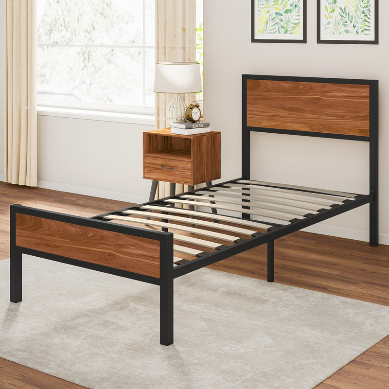 Advwin Bed Frame S/D/Q Bed Frame with Headboard