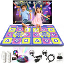 Advwin Double Dance Mat 2 Player Wireless Dance Game Mat