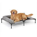 Advwin Outdoor Elevated Dog Bed with Breathable Mesh