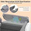 Advwin Self Cleaning Cat Litter Box Open Top APP Control