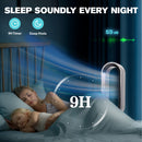 Advwin Portable Bladeless Tower Fan Black and Blue