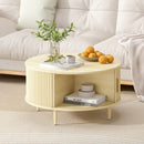 Advwin 80cm Round Coffee Table