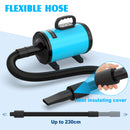 Advwin 2000W Pet Hair Dryer LCD Display