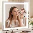 Advwin Makeup Mirror with LED Lights 58x46cm