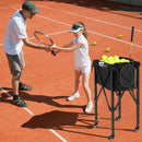 Advwin Foldable Tennis Ball Cart with Carry Bag