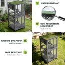 Advwin 4 Tiers Catio Outdoor Cat Enclosure