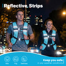 Advwin Adjustable 8kg Weighted Vest Blue