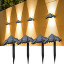 Advwin Solar Outdoor Ground/Wall 2 In 1 Lights