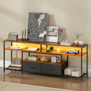 Advwin 160cm TV unit Cabinet with RGB LED Light