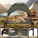 Advwin Elevated Outdoor Dog Bed with Canopy