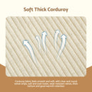 Advwin Corduroy Modular Sofa with Storage 256cm (Pre-Order)