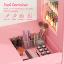 Advwin Manicure Table w/ Dust Collector LED Light