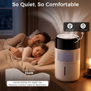 Advwin 4.5L Evaporative Humidifier for Bedroom & Living Room