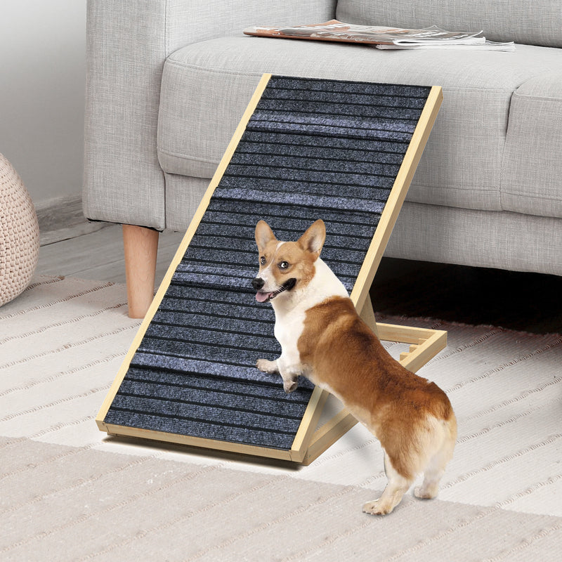 Advwin Pet Ramp Dog Stairs 4 Level 100cm