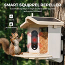 Advwin Smart Bird Feeder Solar Powered with AI Camera