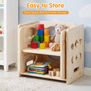 Advwin Kids Weaning Table & Chair Set with Chalkboard