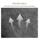 Advwin Modern 1 Seater Sofa Chenille Fabric Armchair