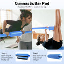 Advwin Kids Gymnastics Bar with Swing & Mat & Rings