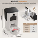 Advwin 5L Automatic Camera Pet Feeder with Laser Teaser