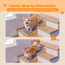 Advwin Wooden Pet Ramp with Non-Slip Gentle Slope