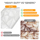 Advwin Leaf Metal Privacy Screen 119x183.5cm