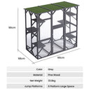 Advwin 181x98x181cm Large Catio Outdoor Cat Enclosure